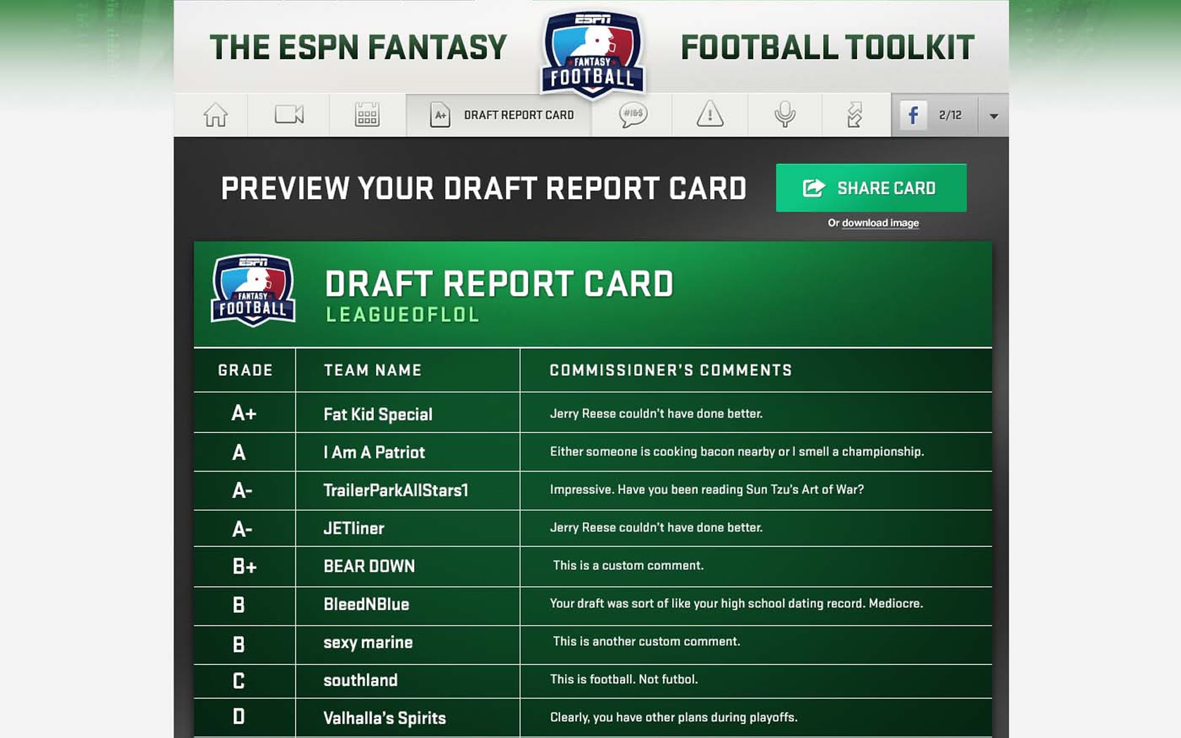 espn fantasy football playoff